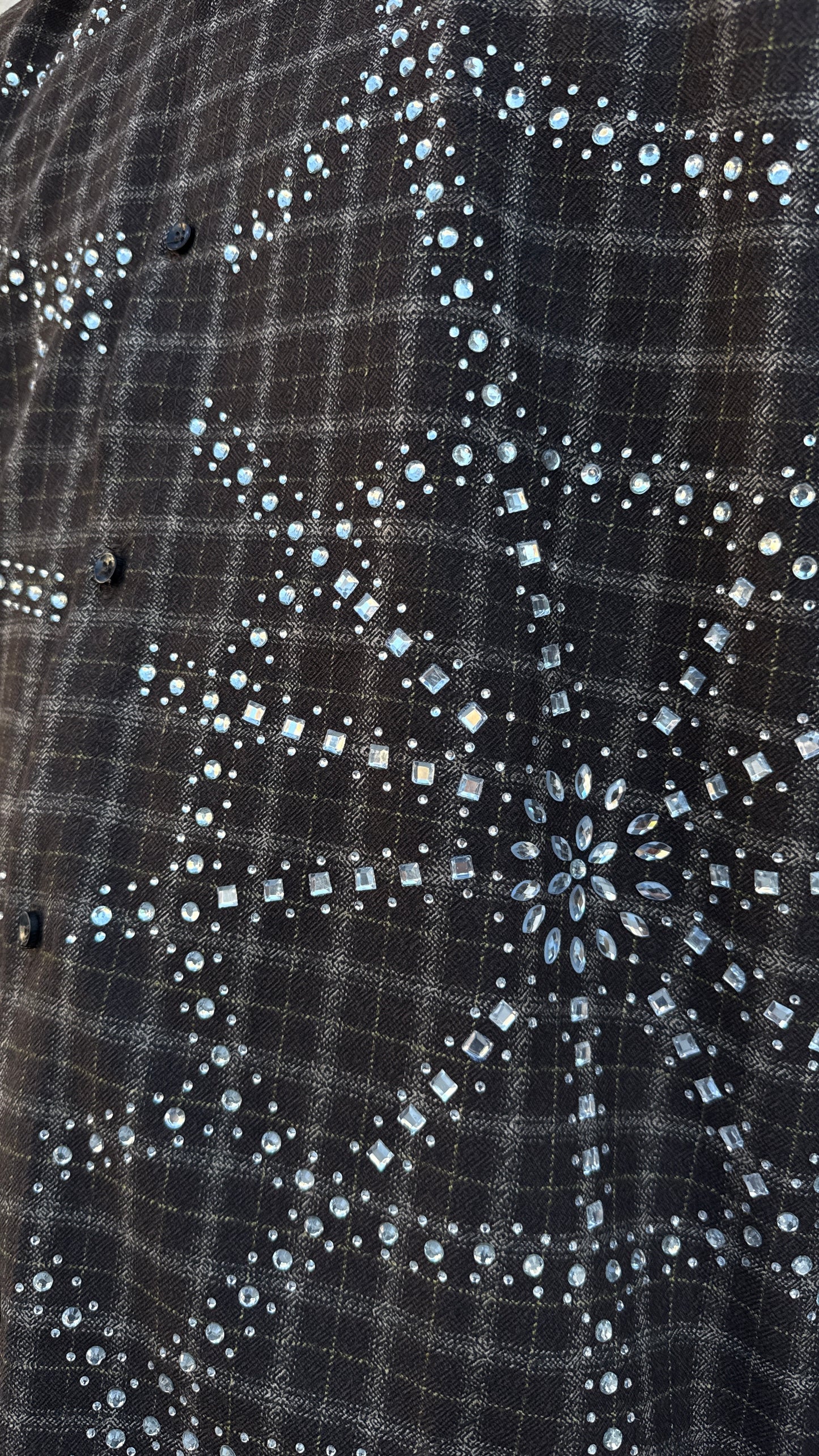 CAMICIA SPIDER MARRONE