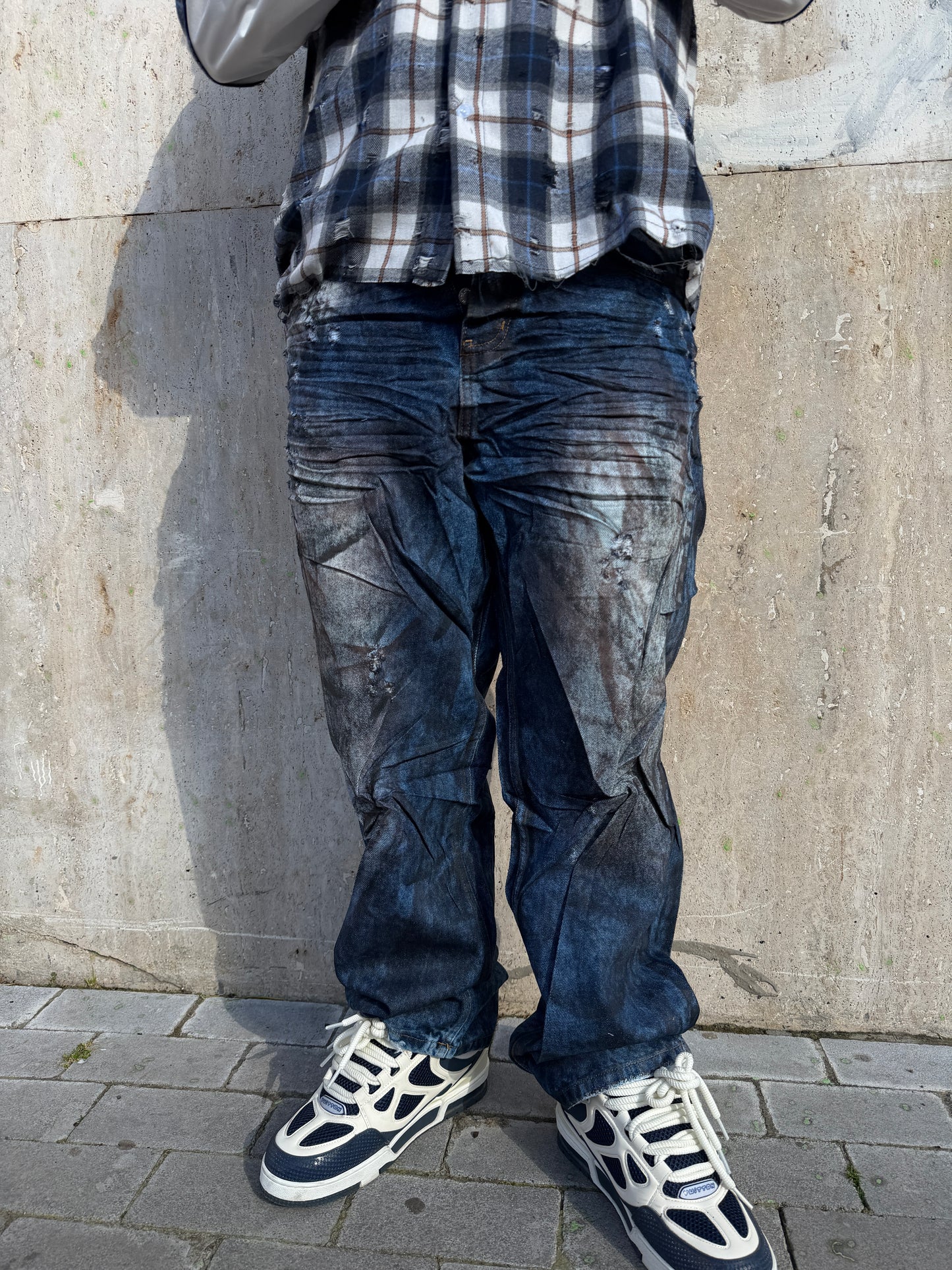 Jeans old rever Cianotic