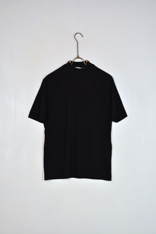 T-SHIRT COLLO ALTO BASIC NERA