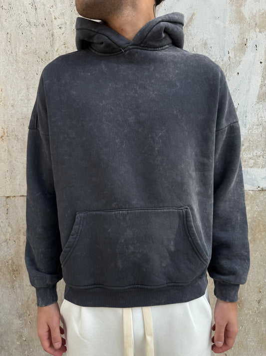 Felpa marmo grigia felpata